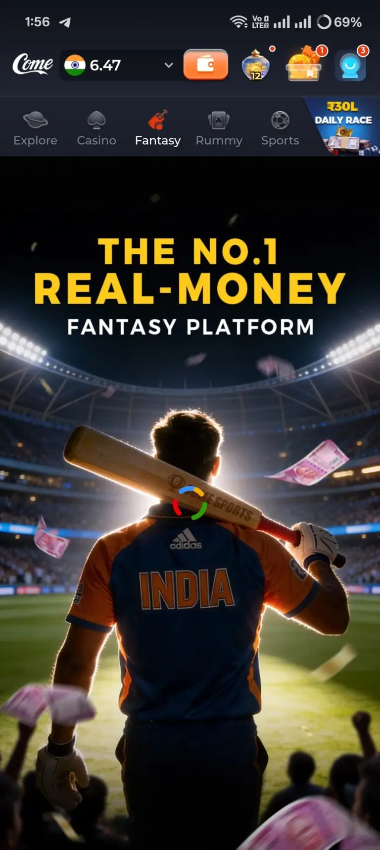 Come Game Fantasy Game