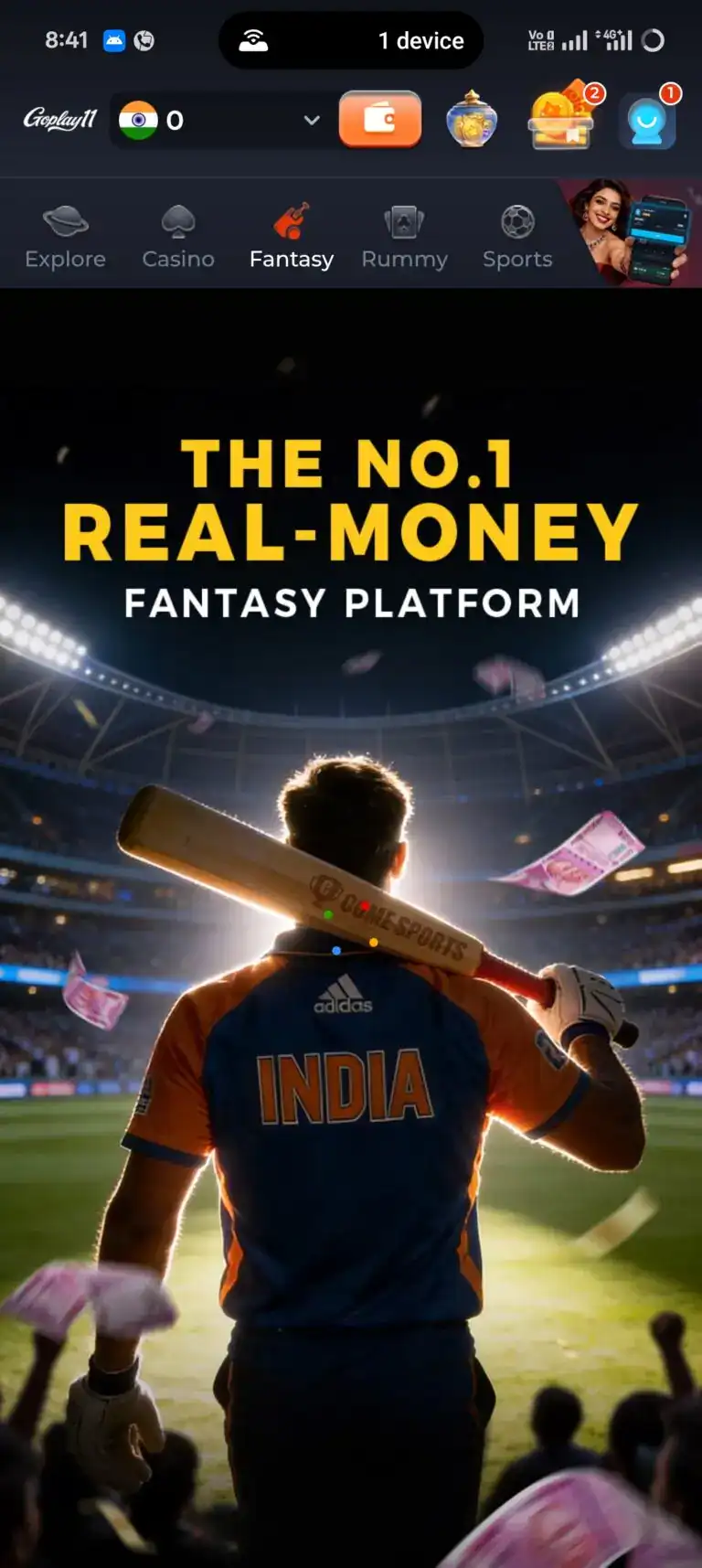 Goplay11 Game Fantasy Cricket Platform